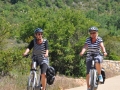 Vélos électrique sur le chemin des belvédères de Blandas