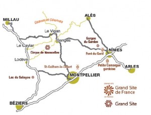 Plan routier Grand Site